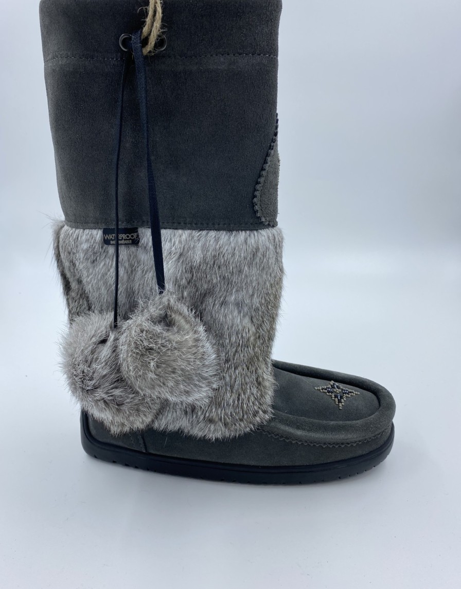 Boots Alexandria | Mm Snowy Owl Tall Charcoal